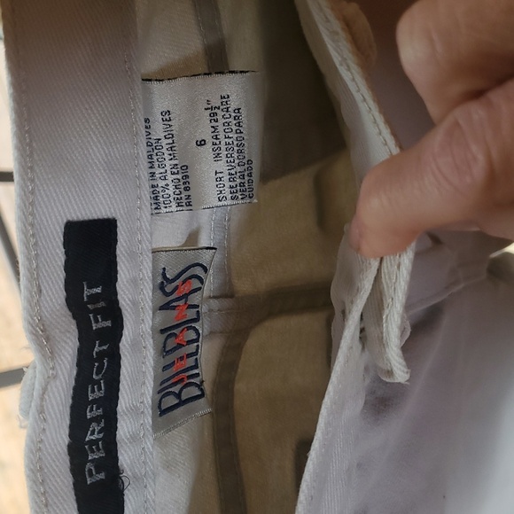 Bill Blass Jeans Stretch Perfect Fit Sz 6 Cream High Waisted Jeans - Picture 4 of 12